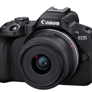 Canon EOS R50 Mirrorless Camera with RF-S18-45mm Lens